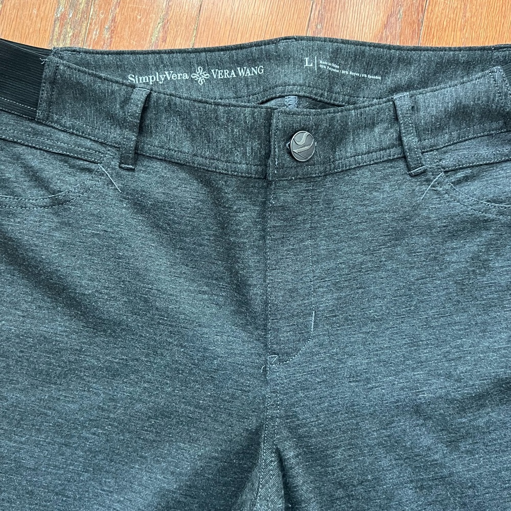 Simply Vera Vera Wang Gray Straight Leg Pants